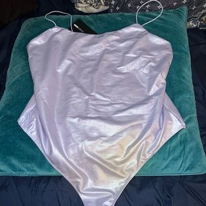 Kiki Pu leather Bodysuit
